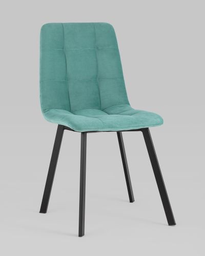 Стул Oliver Square велюр мятный
