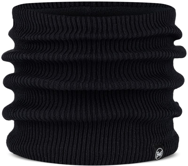 Шарф Buff Knitted & Fleece Neckwarmer Renvi Black Фото 1