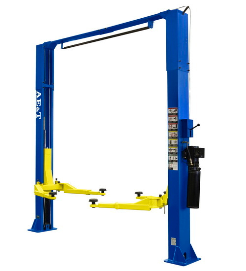 Подъемник двухстоечный S4D-2 AE&T с верхней синхронизацией