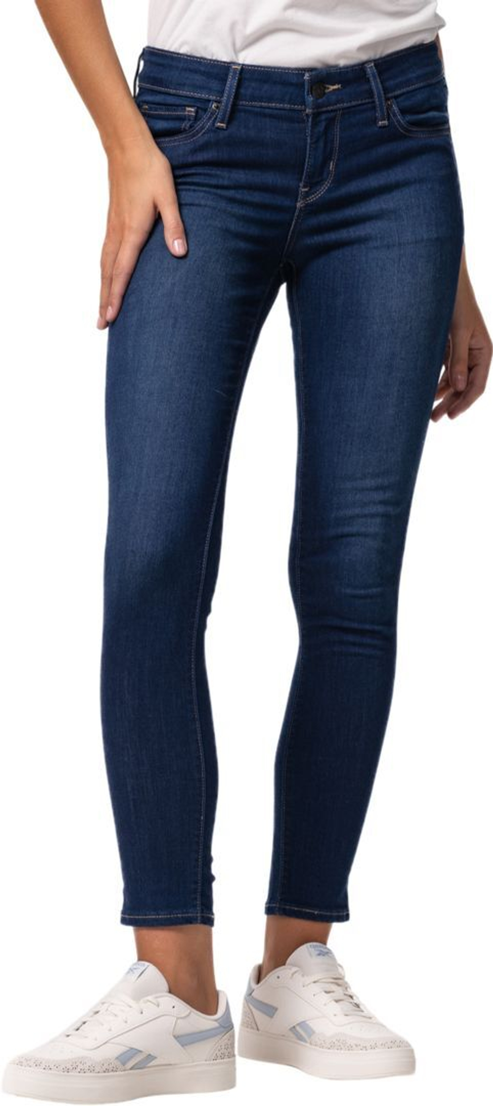 Джинсы Levis 711 Levi's Original ANKLE NEW COOL синий