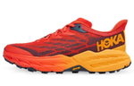 HOKA ONE ONE Speedgoat 5 Fast Antelope 5 Low Helper Running Shoes Men Red Orange Wide Edition