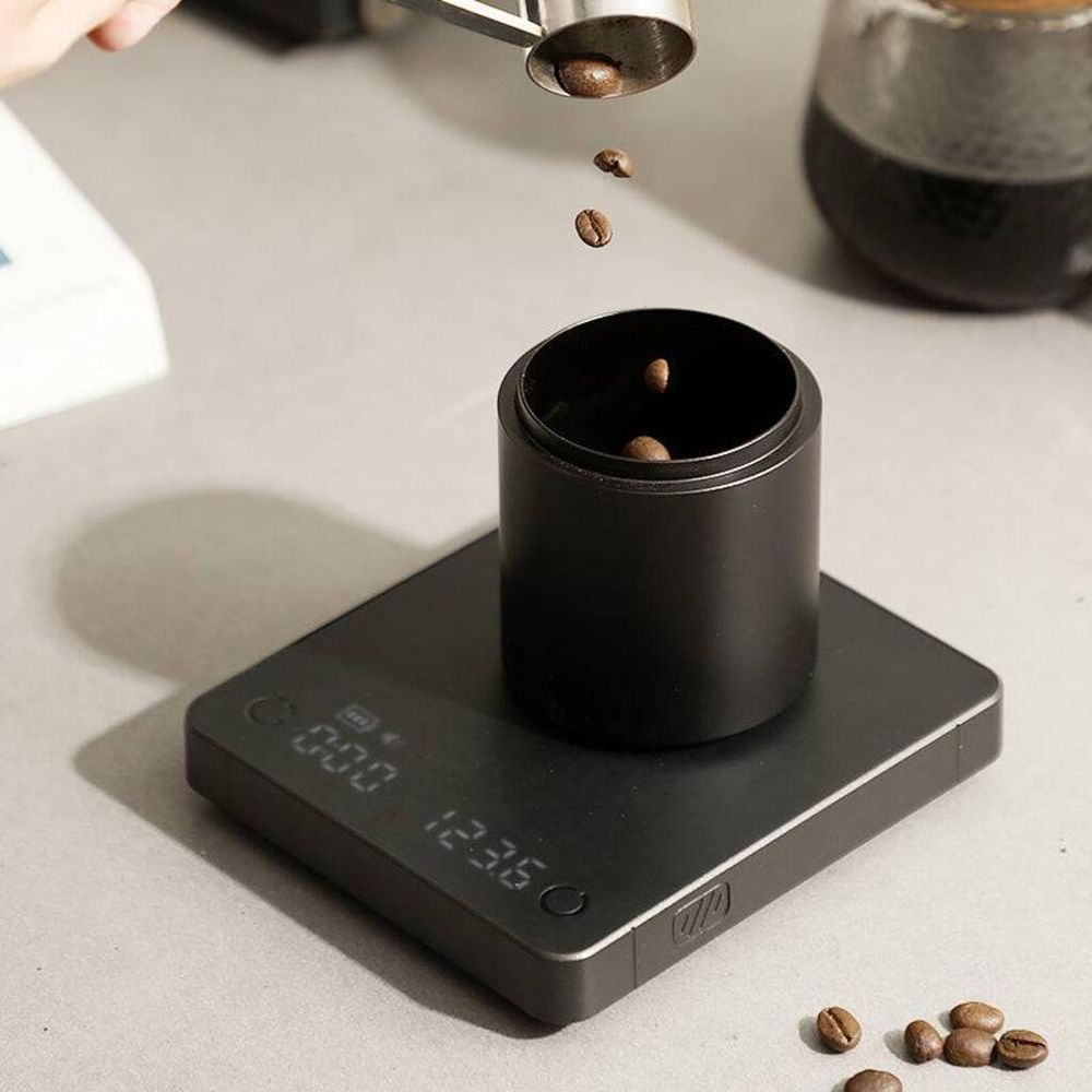 Весы кофейные портативные MINI SCALE (POUR-OVER&ESPRESSO) белые 0,2-2000гр батарея 1800mAH ZeroHero