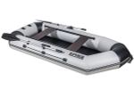 Броня-260 M белый-черный (лодка ПВХ с усилением)