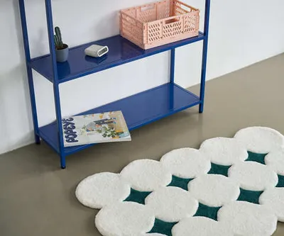 Коврик LUGG зеленый, 100х70 см