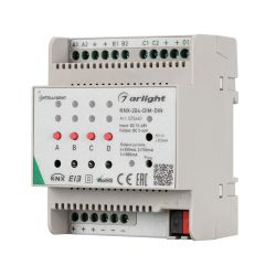 INTELLIGENT ARLIGHT Диммер KNX-204-DIM-DIN (12-48V, 8x0.35/4x0.7/2x1A) (IARL, IP20 Пластик, 2 года) 025660