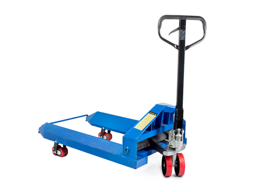 Тележка гидравлическая 2500 кг 1150х1150 мм TOR ZT для рулонов (полиуретановые колеса)