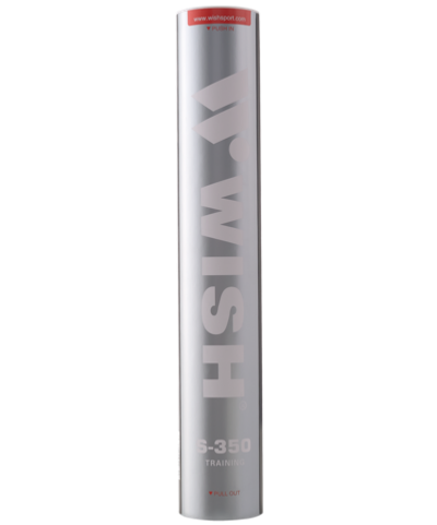 Набор воланов для бадминтона S-350, ПВХ, 12 штук