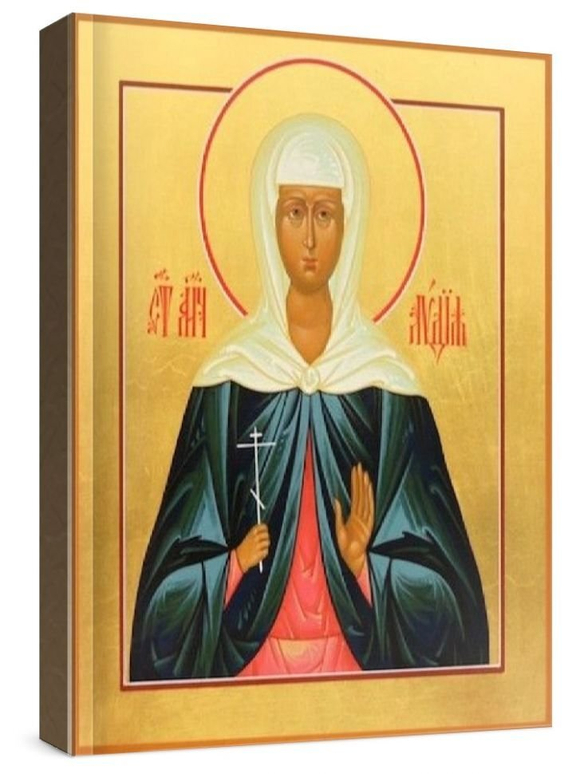 Лидия Иллирийская (рукописная икона)