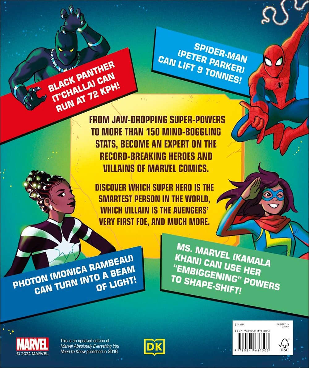 Marvel Incredible Records: Amazing Powers and Astonishing Stats