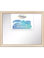 Зеркало настенное в раме 50x50