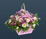 Коробочка розовая