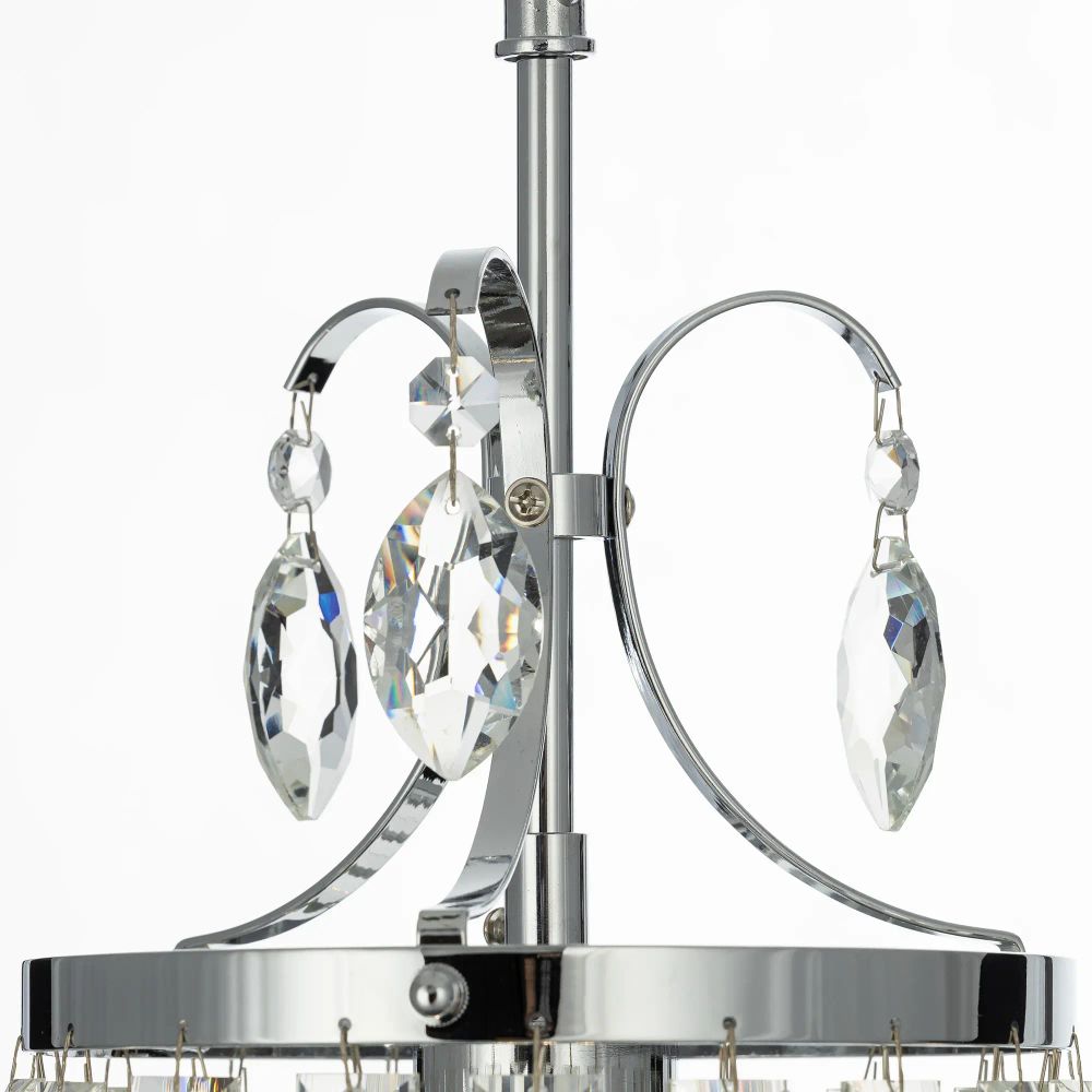 Citilux Инга CL335111 Подвесной хрустальный светильник Хром