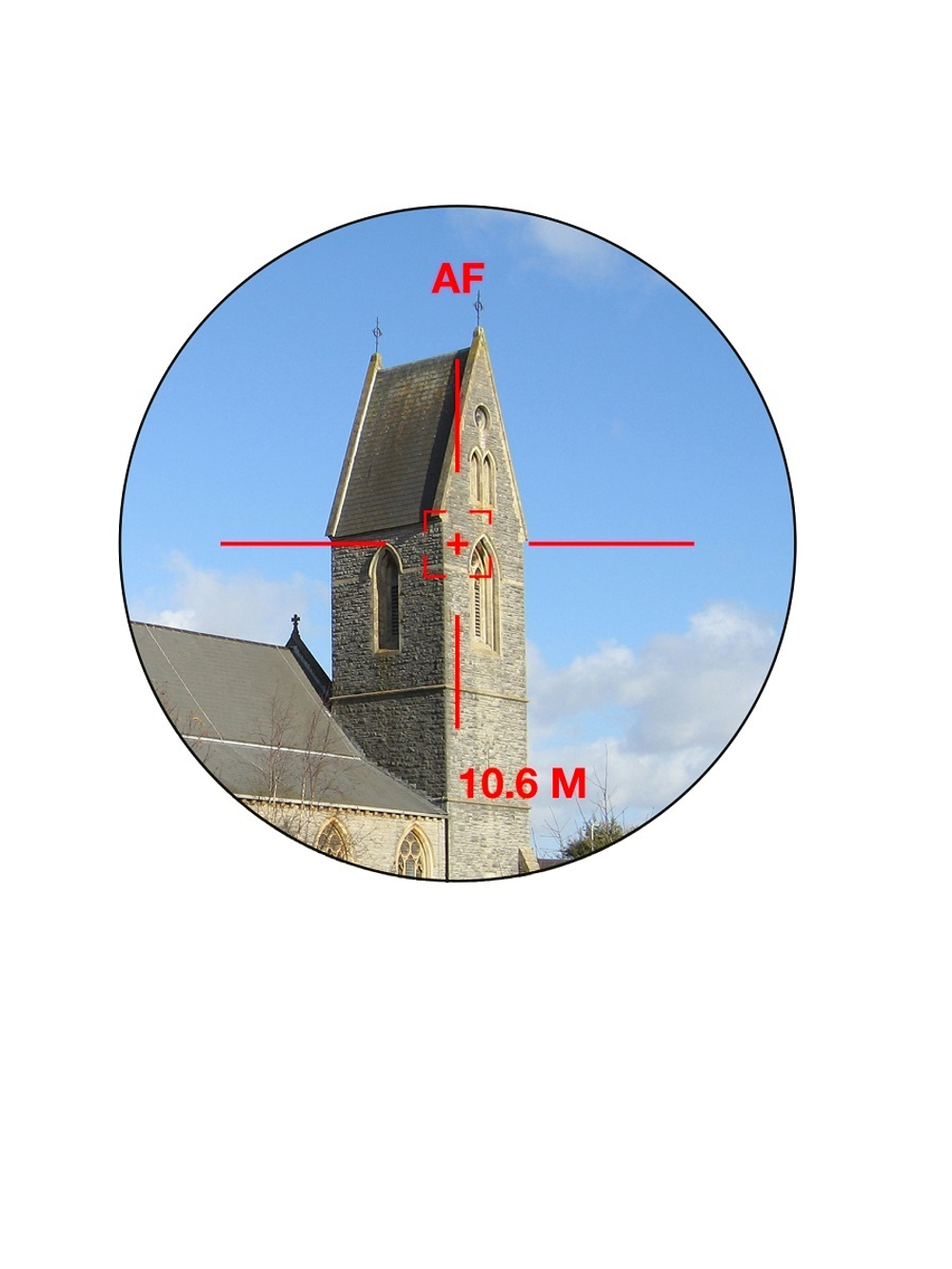 Лазерный дальномер с радаром BRESSER 6X24 WP. OLED  - 800 М