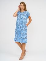 520  Платье  "Голубой" SveTekst (Акция)