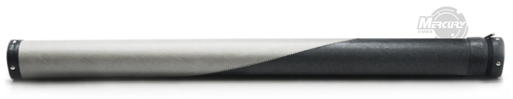 Тубус на 1 кий Меркури DUO (без кармана) (светло-серый/черный)