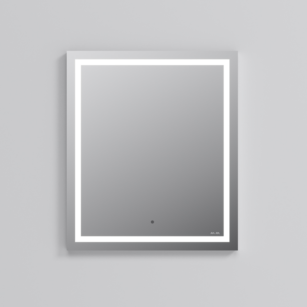 Универсальное зеркало настенное с контурной LED-подсветкой, 60 см AM.PM Gem M91AMOX0601WG