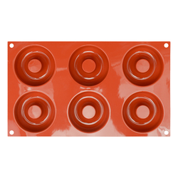Форма силиконовая для приготовления пончиков donuts, D7,5 см