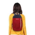 Рюкзак STAFF AIR компактный, красно-синий, 40х23х16 см, 227045