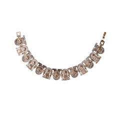 "Эль-Пасо" браслет в золотом покрытии из коллекции "Этно" от Jenavi с замком пряжка