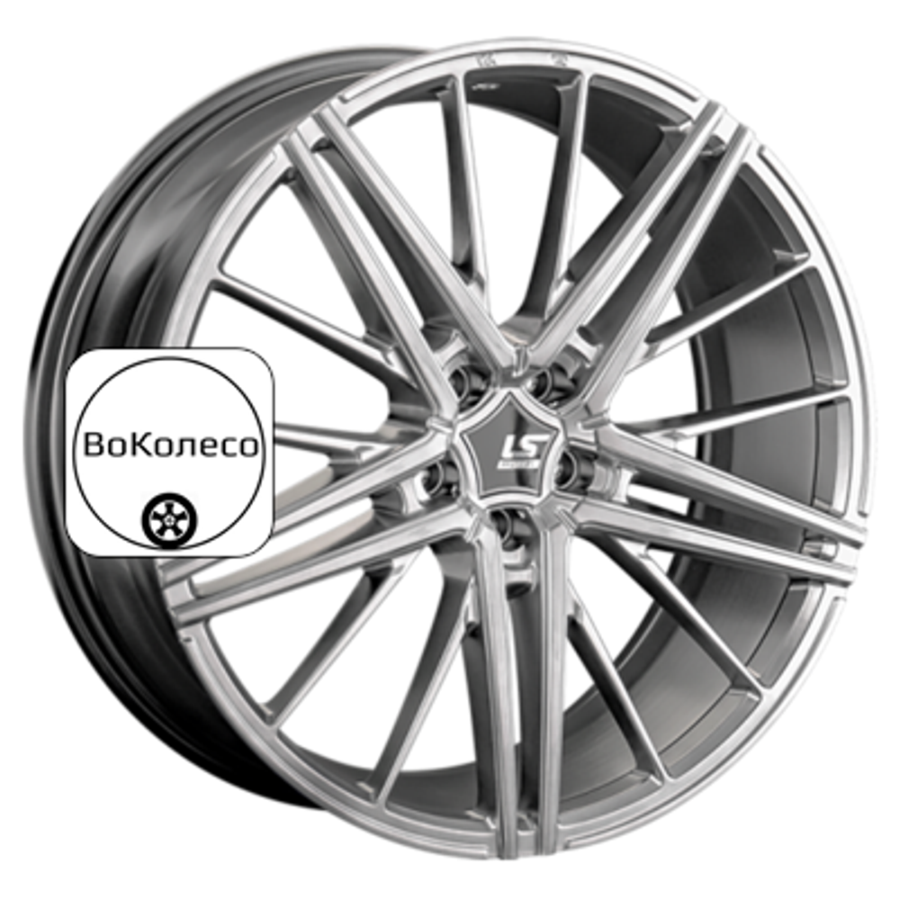 8x20/5x108 ET52 D63,3 RC76 HPB (конус, Колпак+лого) LS FlowForming