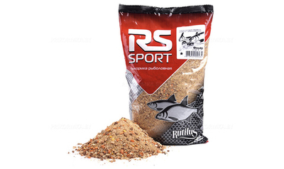 Прикормка RS Sport Фидер спорт река (светло-коричневая) 1кг