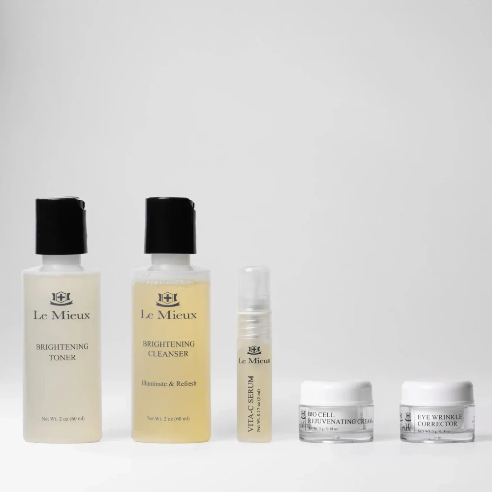 Набор Anti-age "Осветляющий и выравнивающий тон кожи" | Le Mieux Brightening Beauty