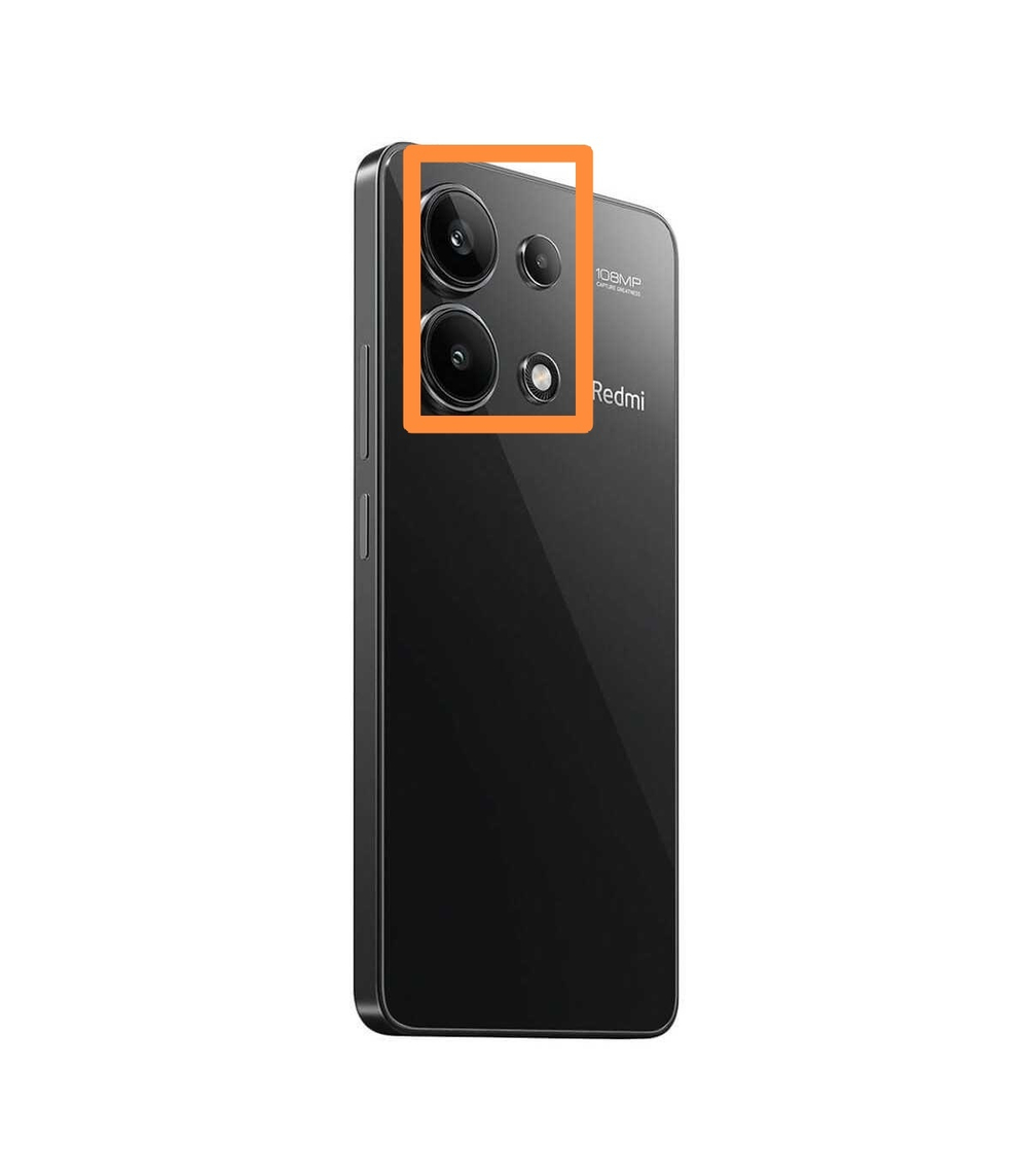 Xiaomi Redmi Note 13 4G (23124RA7EO) / Камеры заднее (3шт) (ORIG-SP)
