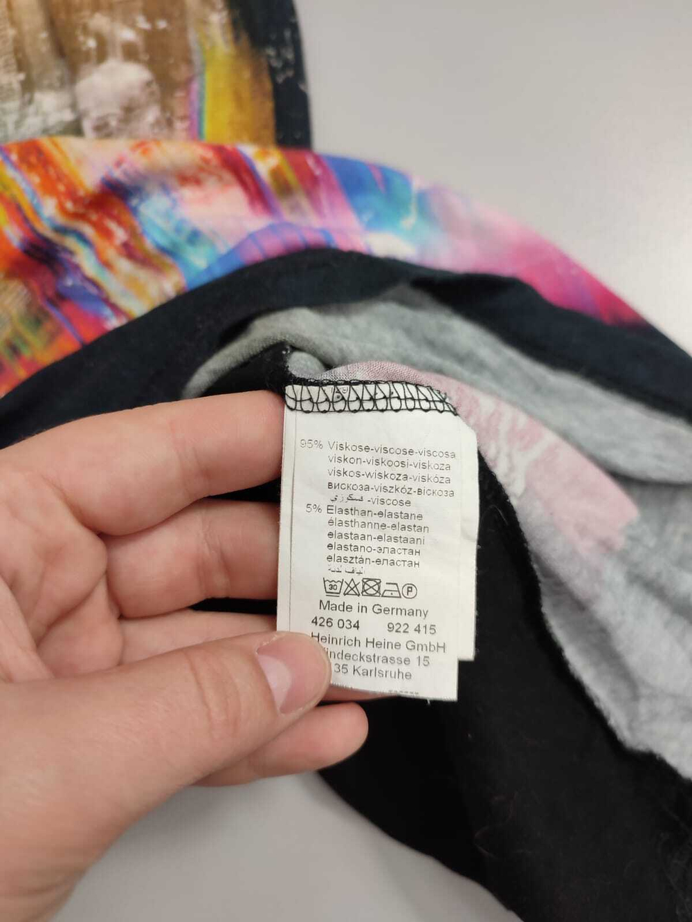 Платье Alba Moda с принтом 40 размер