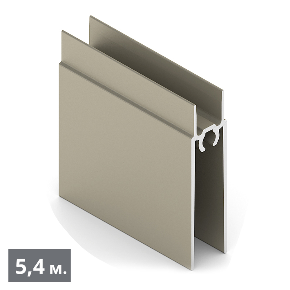 ЭКО Рамка нижняя двери (5,40 м) шампань матовая (AL) (AE0689) Aristo (Акция)