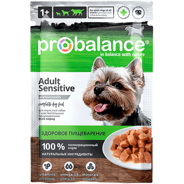 Влажный корм ProBalance Sensitive курица для собак c чувств.пищев-ем 85г(Пробаланс Сенситив)