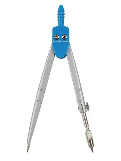 Циркуль ErichKrause S-Сool, голубой, 120 мм