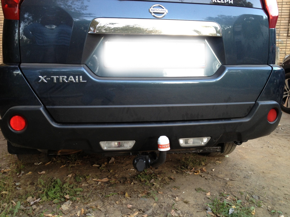 Фаркоп Nissan X-Trail T31 2007-2014, условно-съемный,(без электрики) Трейлер.7711