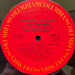 Paul Simon With Urubamba And The Jessy Dixon Singers ‎– Paul Simon In Concert Live Rhymin (США 1974г.)