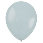 Шар (12"/30 см) Серо-голубой, Пастель / Storm 50 шт.