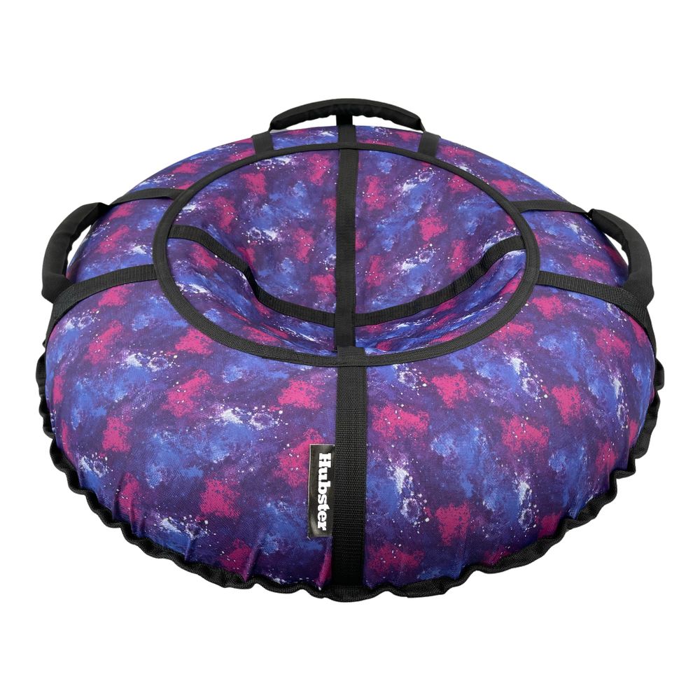 Тюбинг Hubster Люкс Pro S Созвездие бордовое