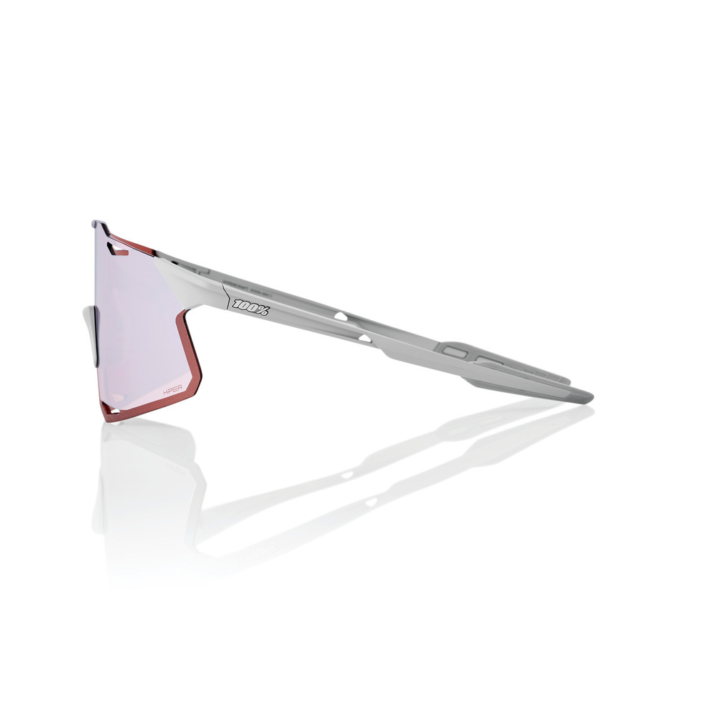 Спортивные очки 100% Hypercraft / Matte Stone Grey / HiPER Crimson Silver Mirror Lens