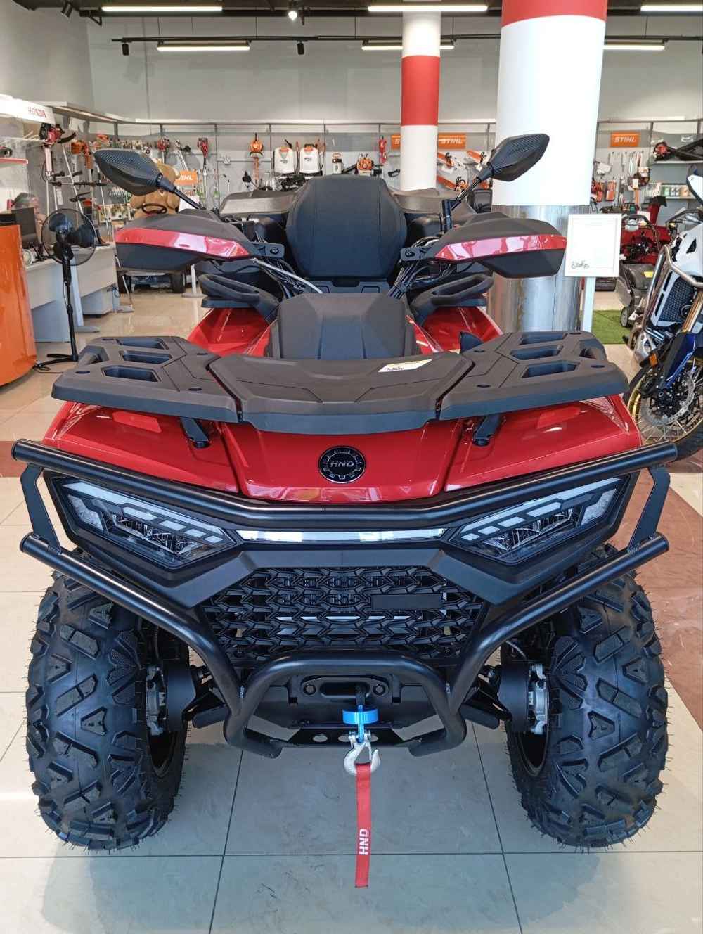 Квадроцикл HND QRX 650 PRO красный