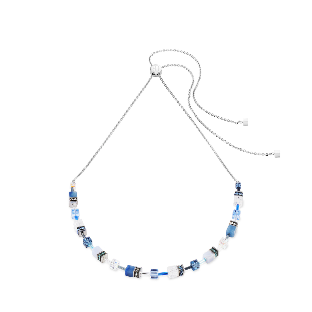 Колье Coeur de Lion Blue-Silver 3035/10-0717