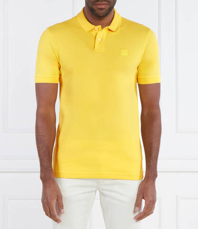 Поло Passenger BOSS ORANGE - желтый(50507803)