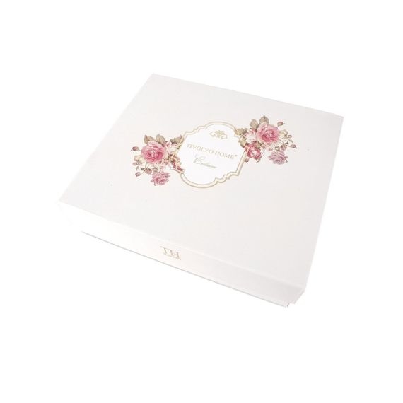 Постельное белье HAMPTON бирюзовый жаккард deluxe TIVOLYO HOME Турция