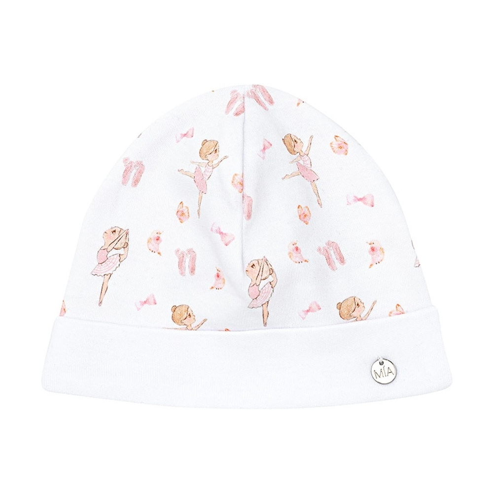 Шапочка из хлопка "Балерины"