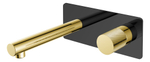 Смеситель STICK из стены BLACK TOUCH GOLD
