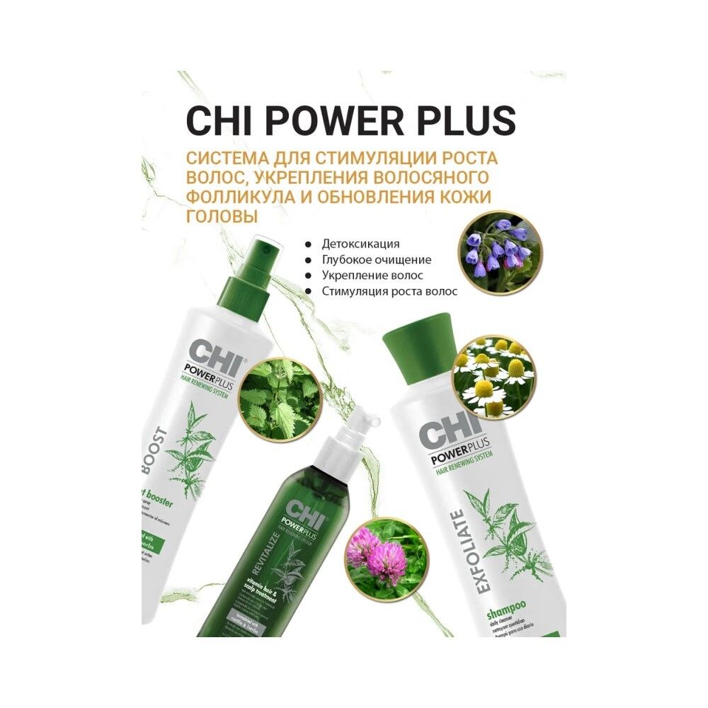 CHI Power Plus Exfoliate Shampoo Шампунь отшелушивающий, 355 мл