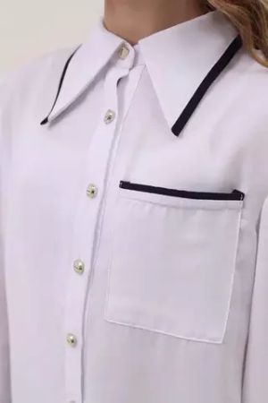 Блуза с длинным рукавом для девочки DELORAS (M) С63122