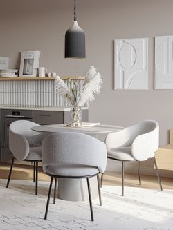 Светильник подвесной Sustainable collection, Ø22х39 см, черный/белый