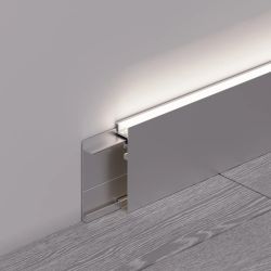 Профиль PLINTUS-H55-2000 ANOD (Arlight, Алюминий) 046389