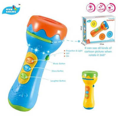 Проектор детский, свет/звук, в ассорт. коробка 200050020