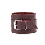 Бордовые оковы на ноги Shackles Of The Maroon (Цвет: бордовый)