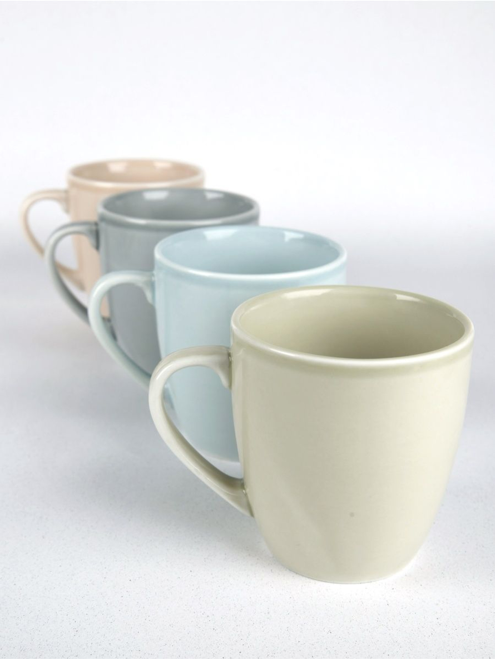 Кружки парные набор Башкирский фарфор, 270 мл, 2 шт, фарфор, цвет, для кофе и чая