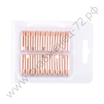 Наконечник М6х25х0.6 прямой (140.0008/MD0008-06, пр-во FoxWeld/КНР)